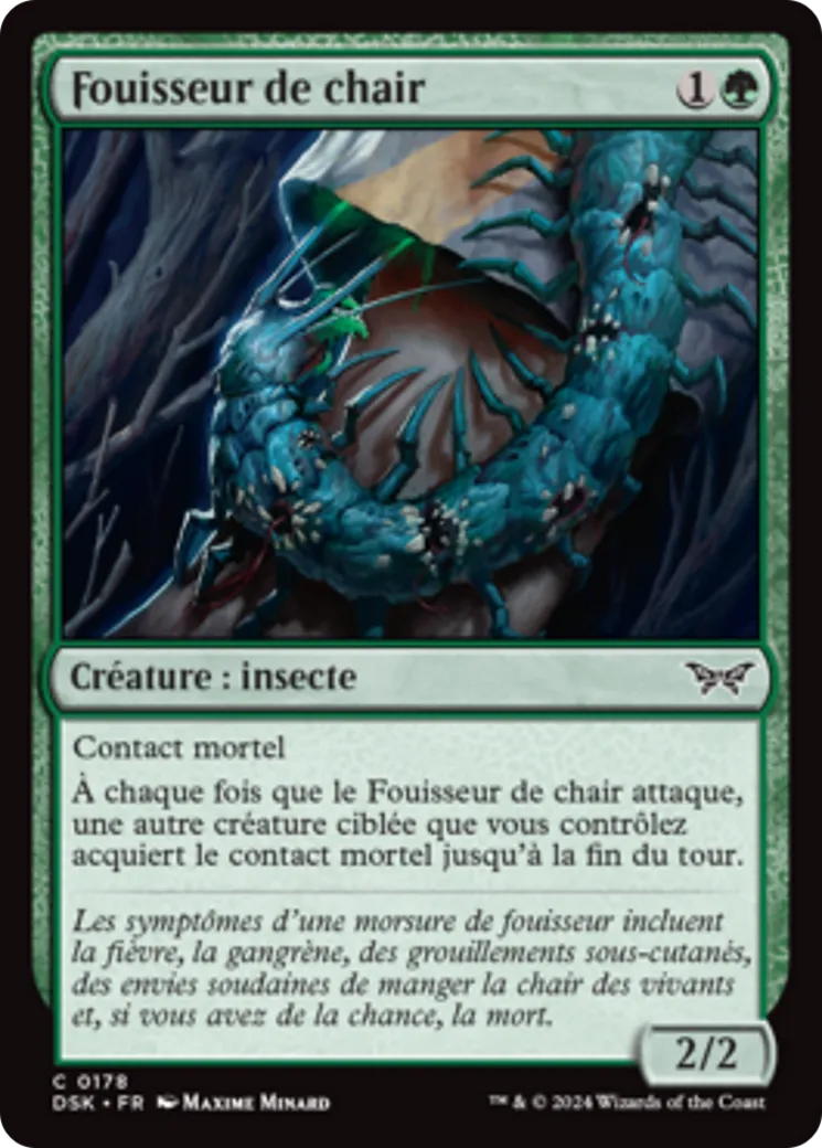 Fouisseur de chair — Duskmourn: House of Horror — Magic: The Gathering