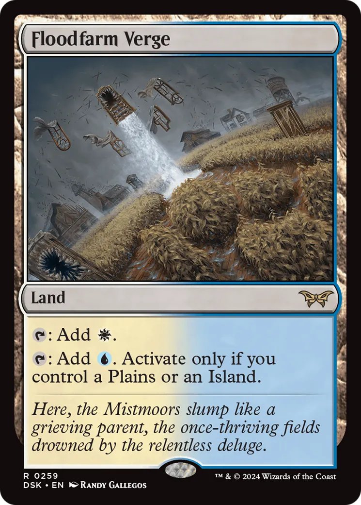 Floodfarm Verge — Duskmourn: House of Horror — Magic: The Gathering