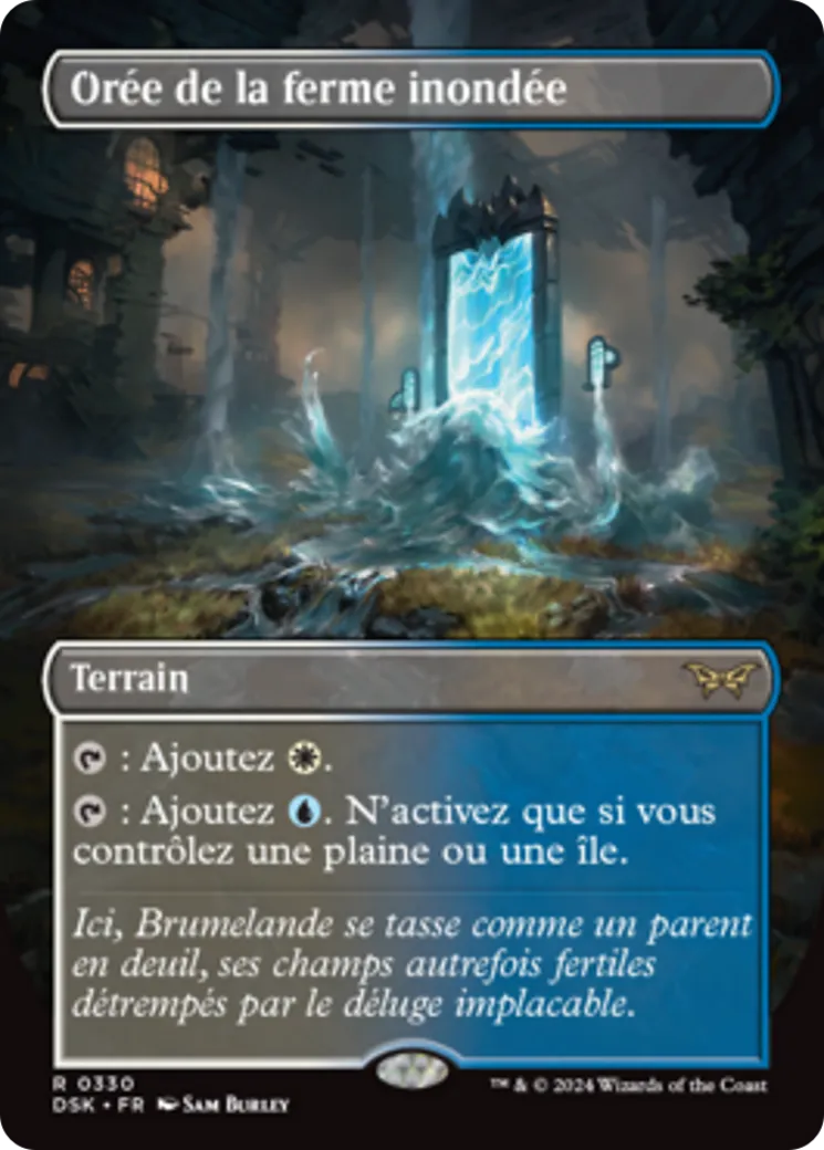 Orée de la ferme inondée — Duskmourn: House of Horror — Magic: The Gathering