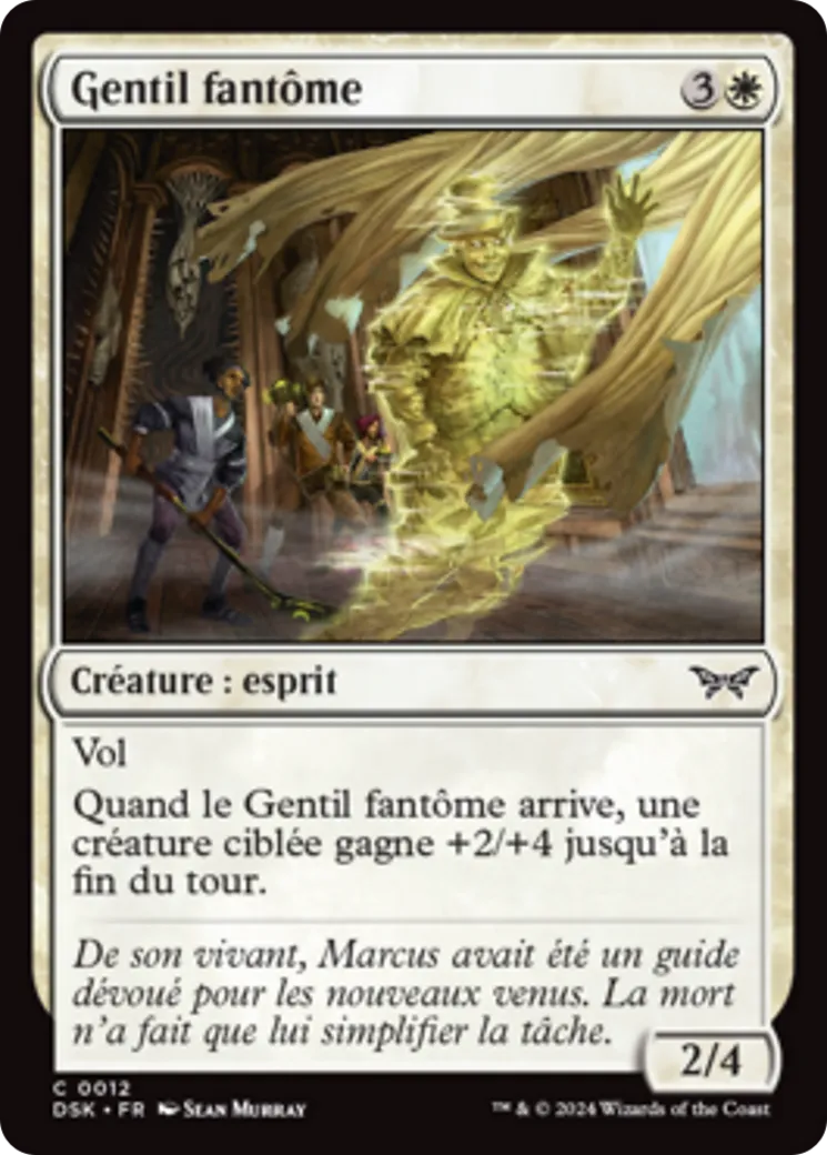 Gentil fantôme — Duskmourn: House of Horror — Magic: The Gathering