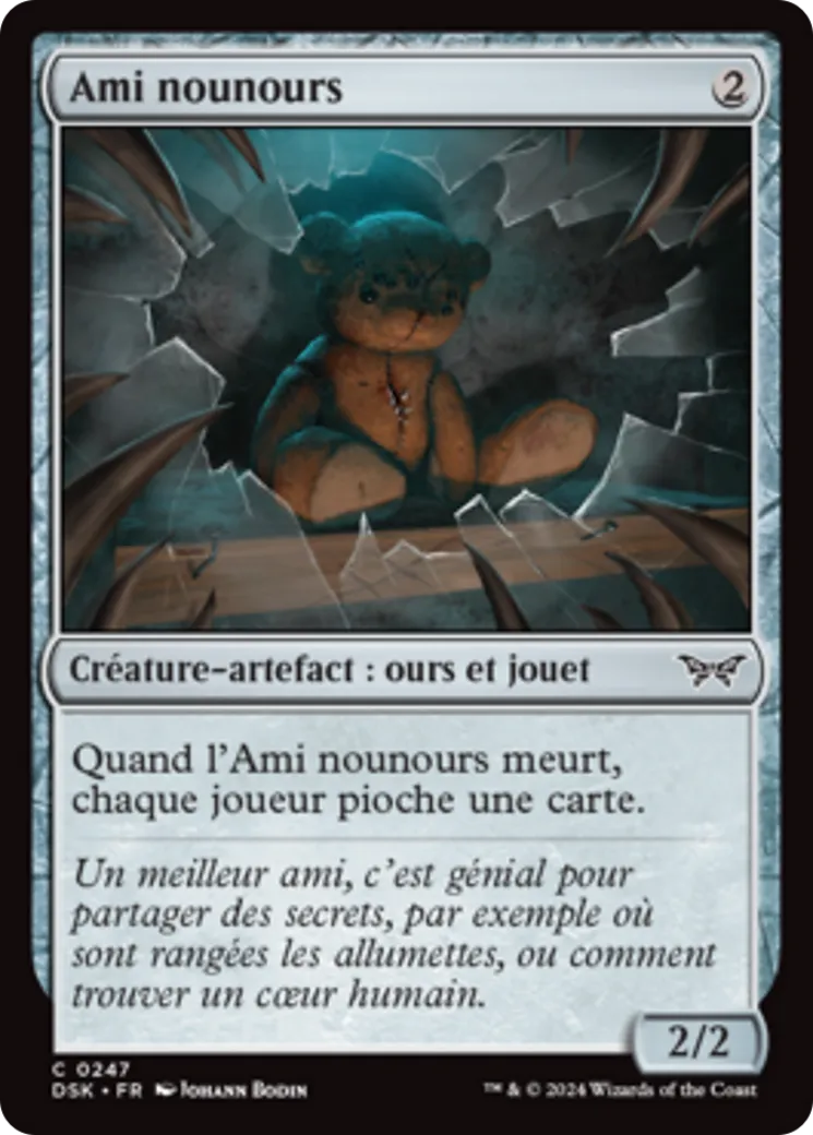 Ami nounours — Duskmourn: House of Horror — Magic: The Gathering