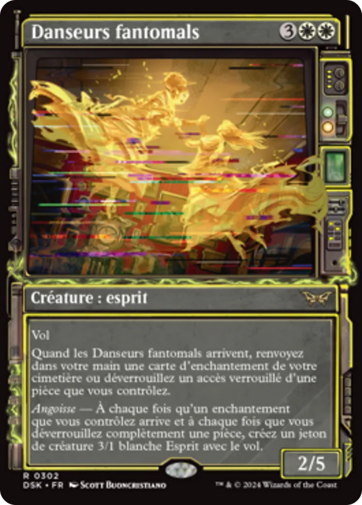 Danseurs fantomals — Duskmourn: House of Horror — Magic: The Gathering