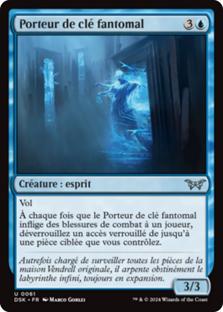 Porteur de clé fantomal — Duskmourn: House of Horror — Magic: The Gathering