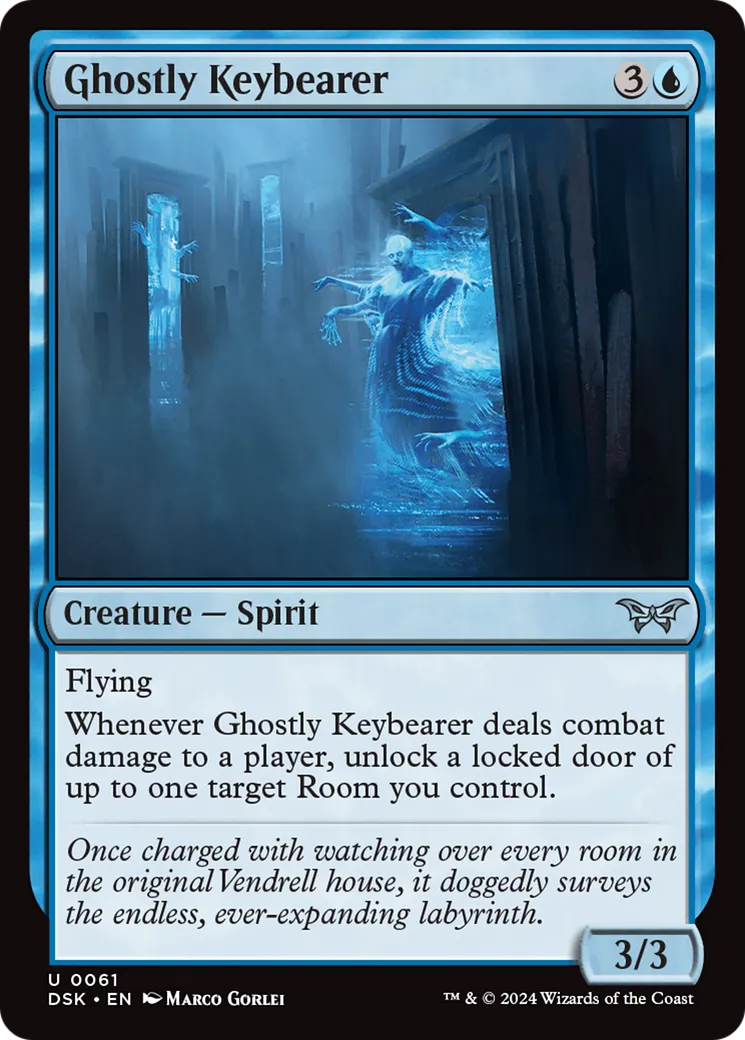 Ghostly Keybearer — Duskmourn: House of Horror — Magic: The Gathering