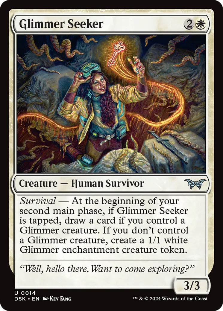 Chercheuse de nitescence — Duskmourn: House of Horror — Magic: The Gathering