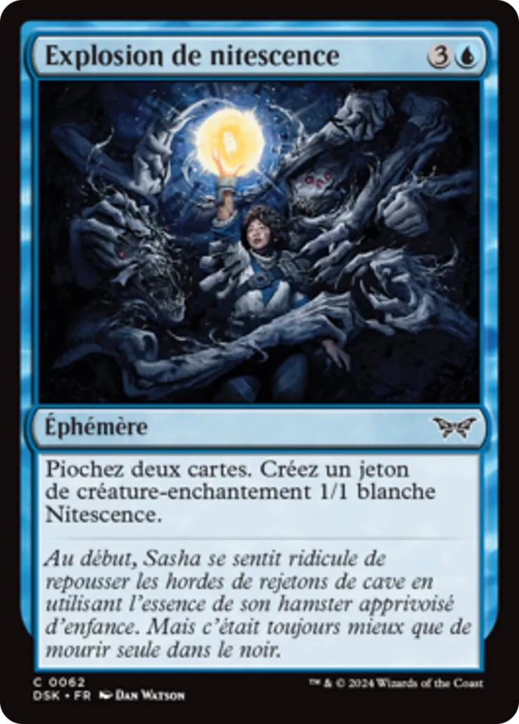 Explosion de nitescence — Duskmourn: House of Horror — Magic: The Gathering