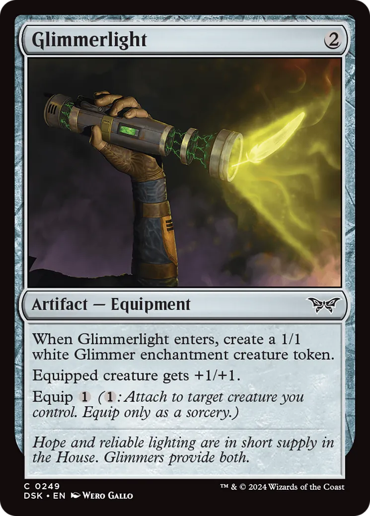 Lampe à nitescence — Duskmourn: House of Horror — Magic: The Gathering