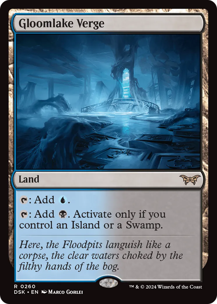 Gloomlake Verge — Duskmourn: House of Horror — Magic: The Gathering