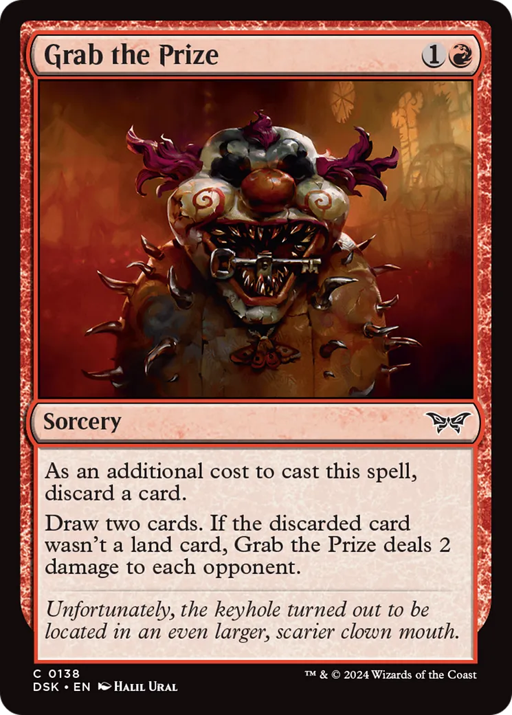 Grab the Prize — Duskmourn: House of Horror — Magic: The Gathering