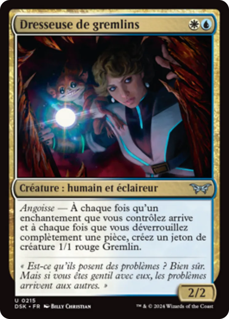 Dresseuse de gremlins — Duskmourn: House of Horror — Magic: The Gathering