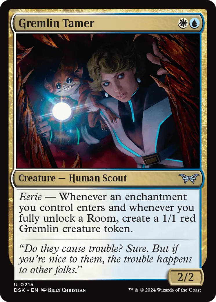 Gremlin Tamer — Duskmourn: House of Horror — Magic: The Gathering