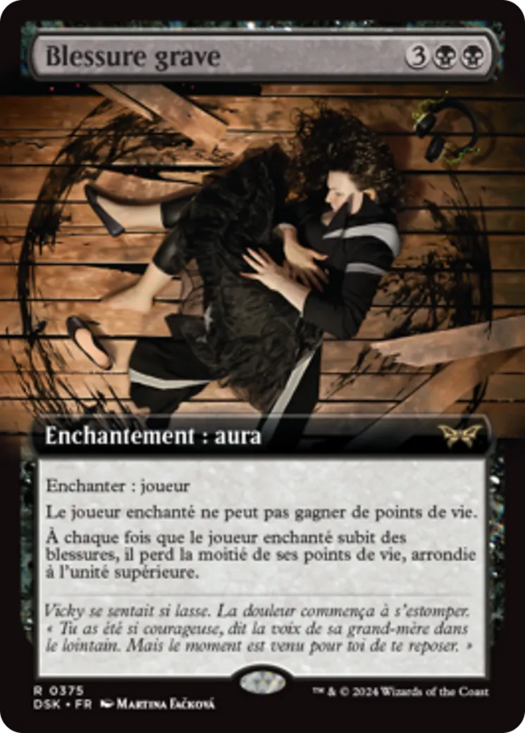 Blessure grave — Duskmourn: House of Horror — Magic: The Gathering