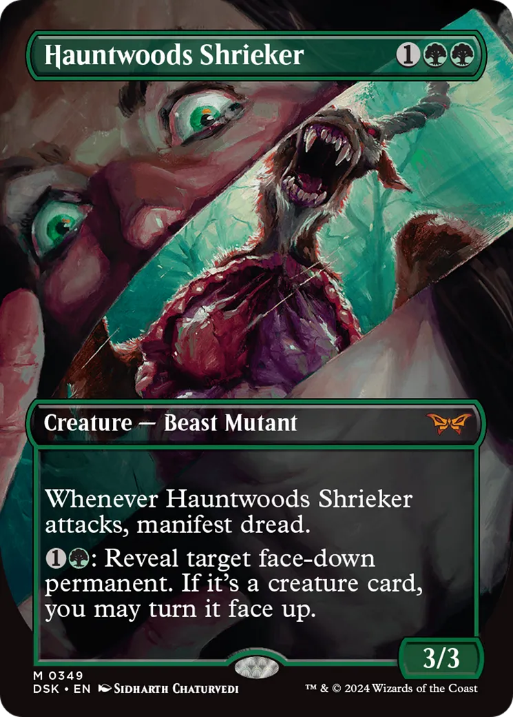 Hauntwoods Shrieker — Duskmourn: House of Horror — Magic: The Gathering