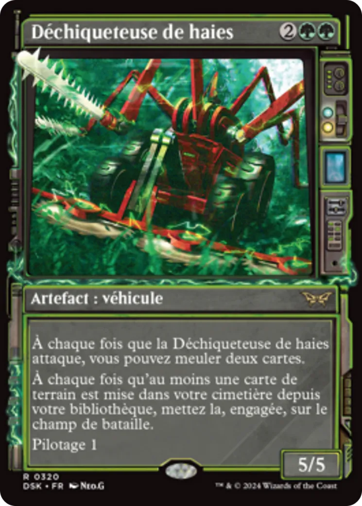 Déchiqueteuse de haies — Duskmourn: House of Horror — Magic: The Gathering