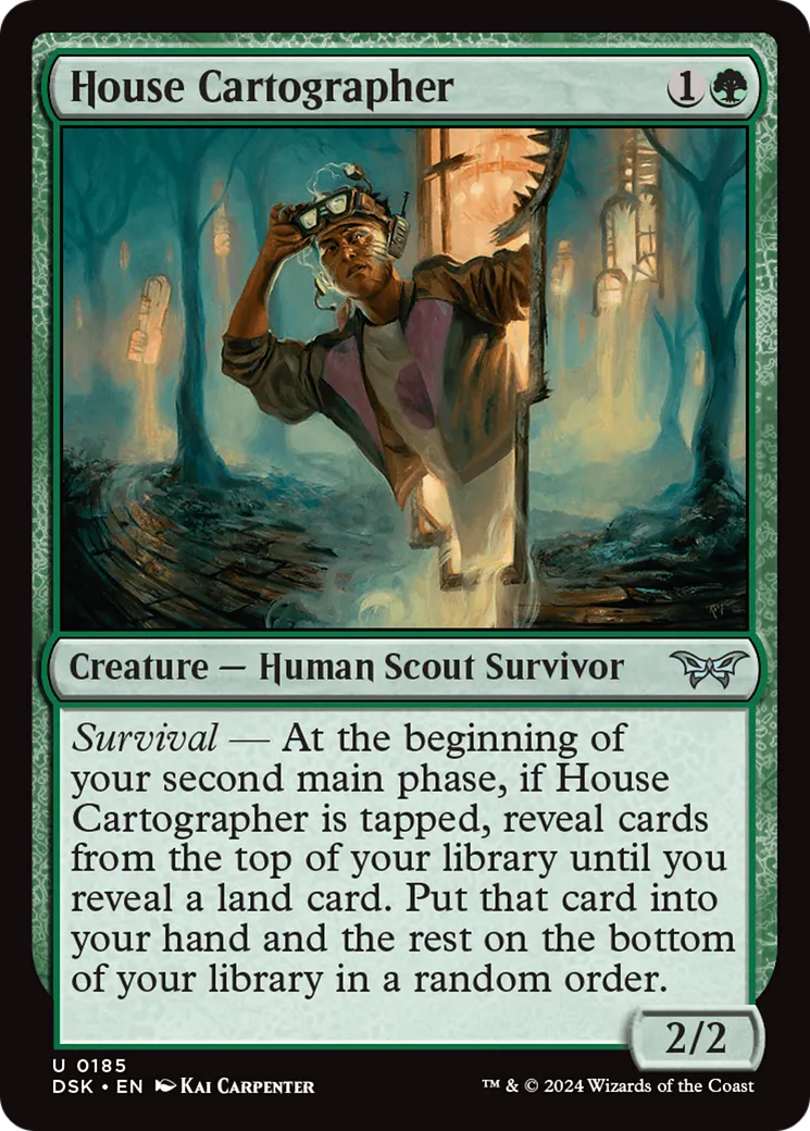 House Cartographer — Duskmourn: House of Horror — Magic: The Gathering