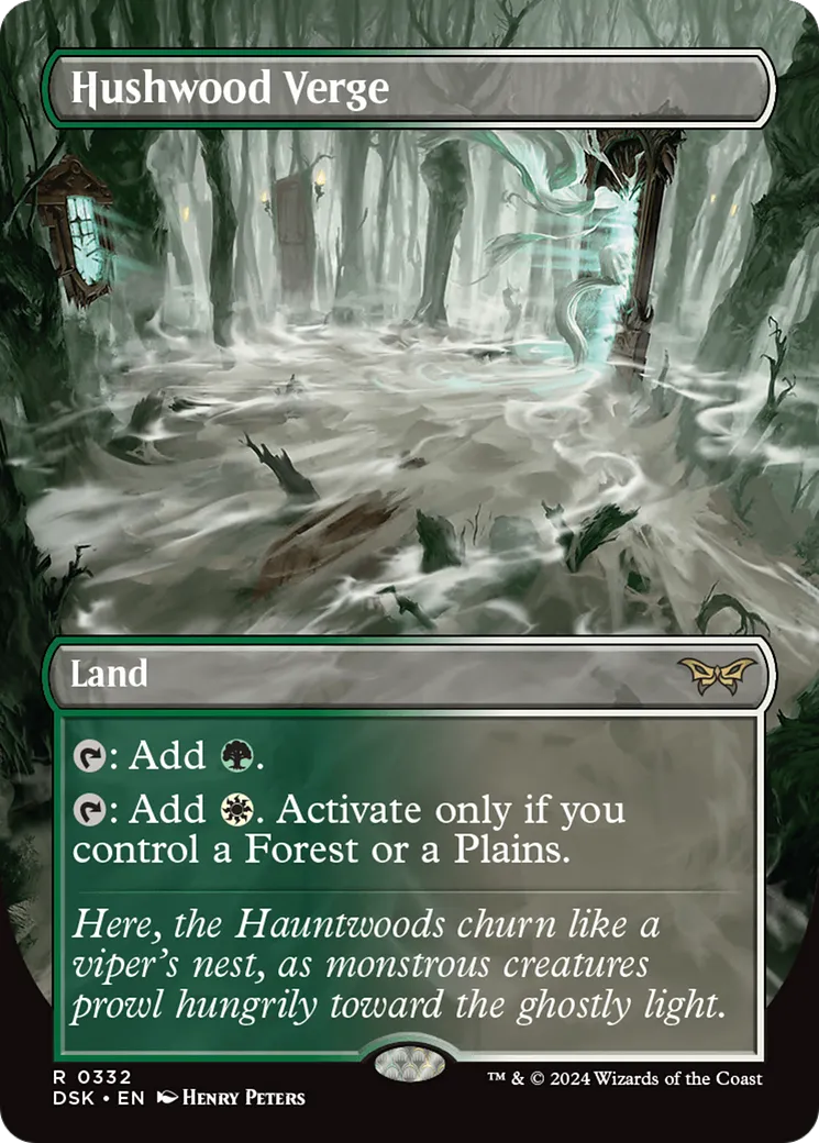 Hushwood Verge — Duskmourn: House of Horror — Magic: The Gathering