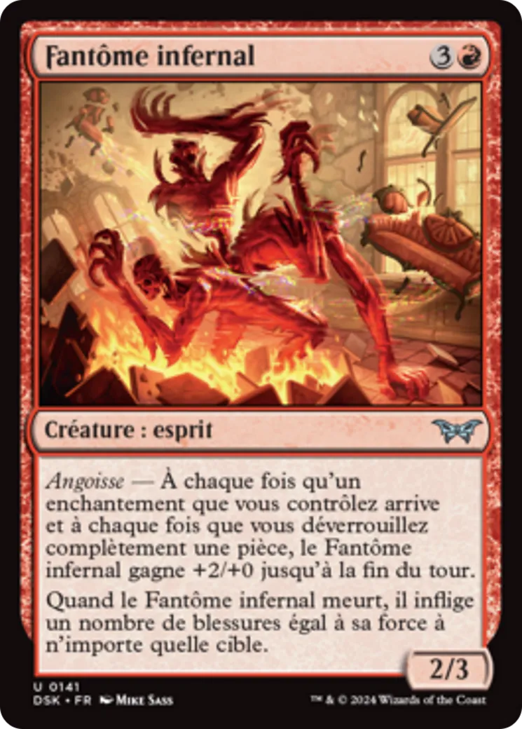 Fantôme infernal — Duskmourn: House of Horror — Magic: The Gathering