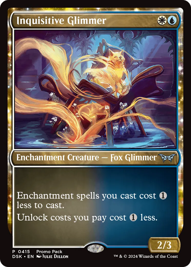 Inquisitive Glimmer — Duskmourn: House of Horror — Magic: The Gathering