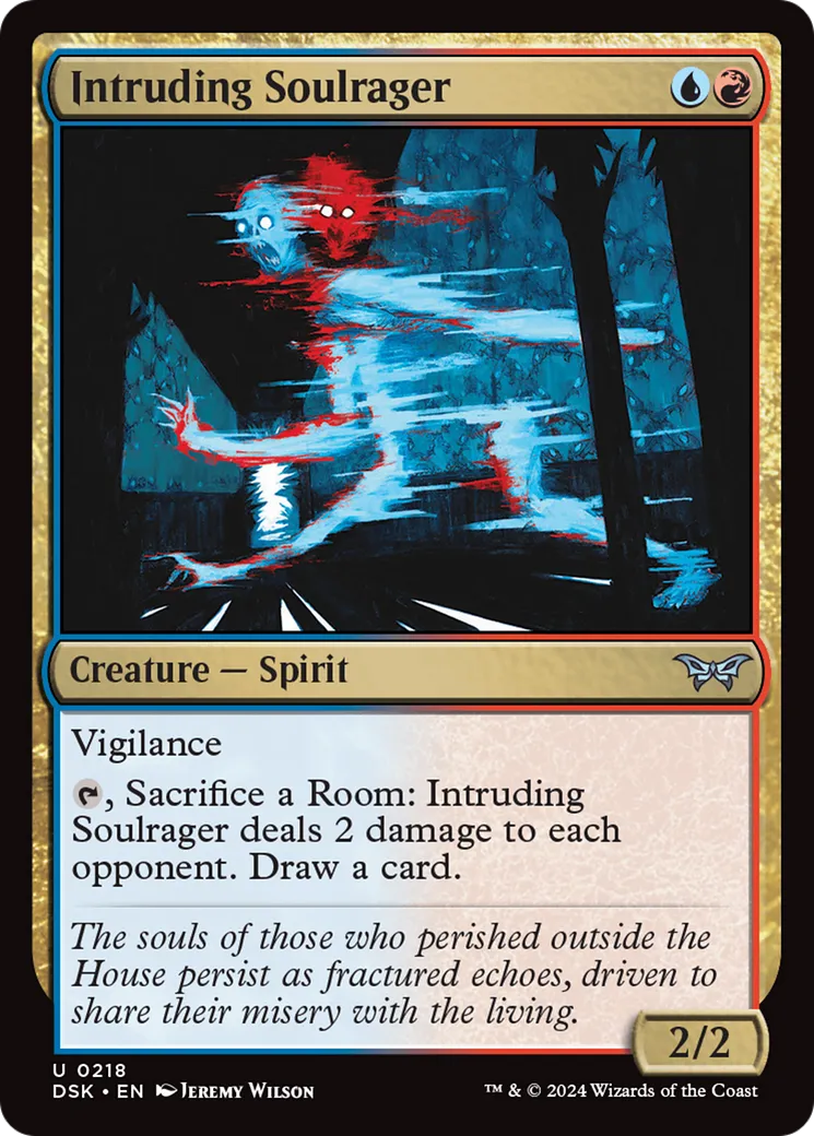 Intruding Soulrager — Duskmourn: House of Horror — Magic: The Gathering