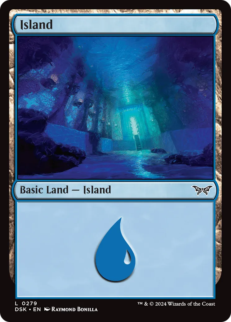 Island — Duskmourn: House of Horror — Magic: The Gathering