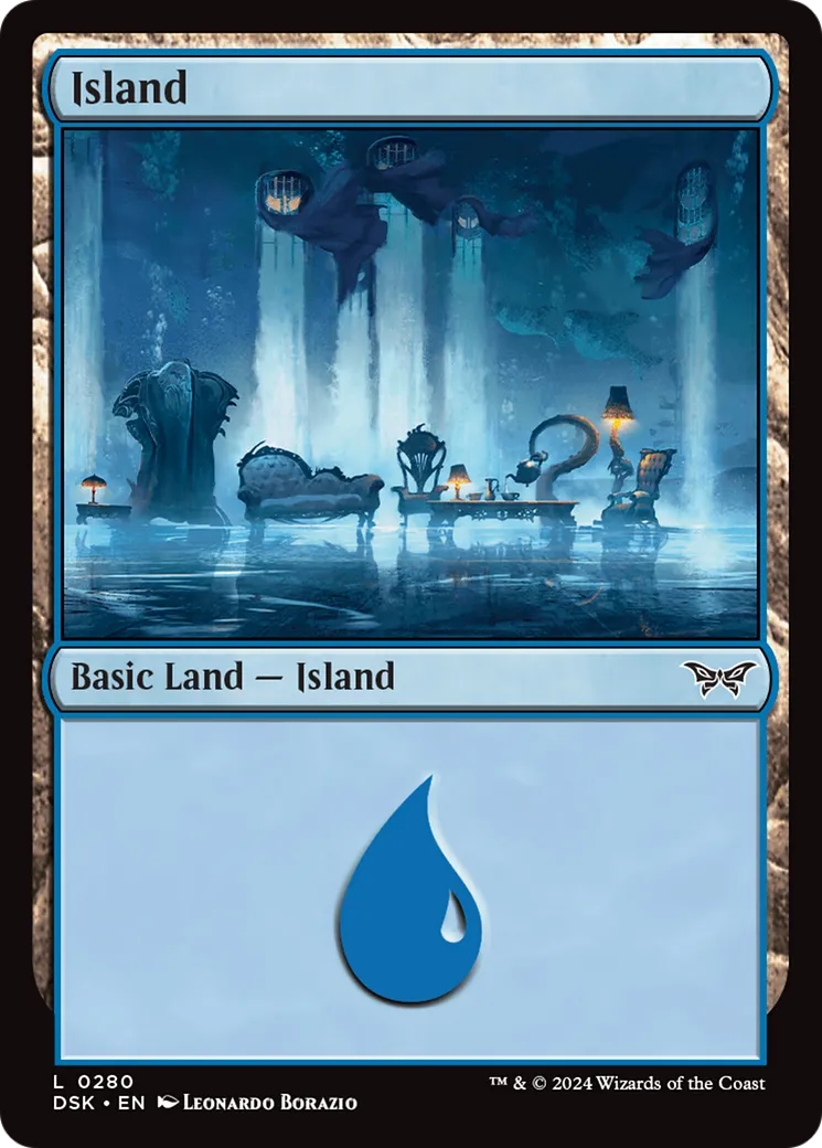 Island — Duskmourn: House of Horror — Magic: The Gathering