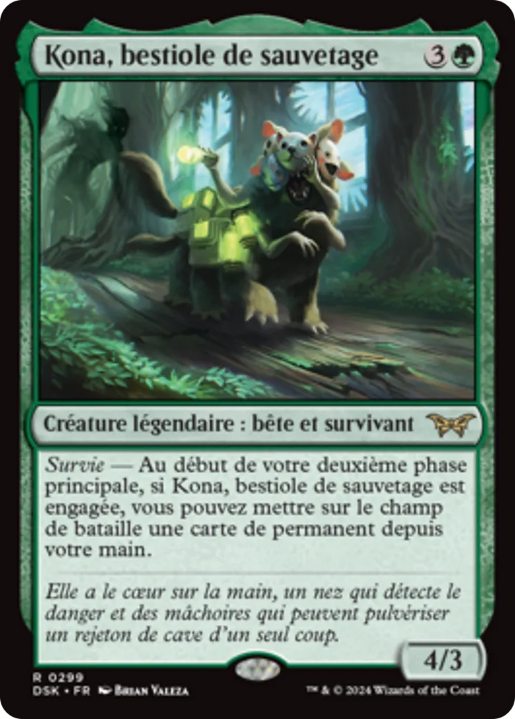 Kona, bestiole de sauvetage from Duskmourn: House of Horror - Magic: The Gathering