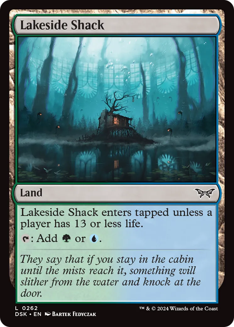 Lakeside Shack — Duskmourn: House of Horror — Magic: The Gathering