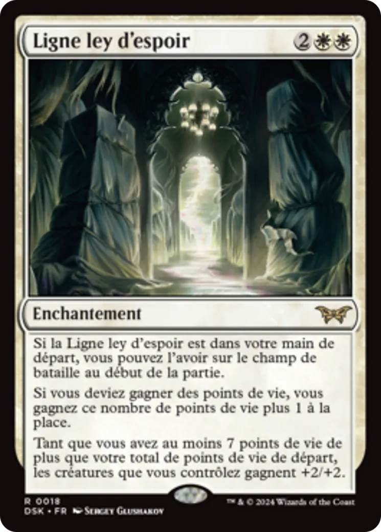 Ligne ley d'espoir — Duskmourn: House of Horror — Magic: The Gathering