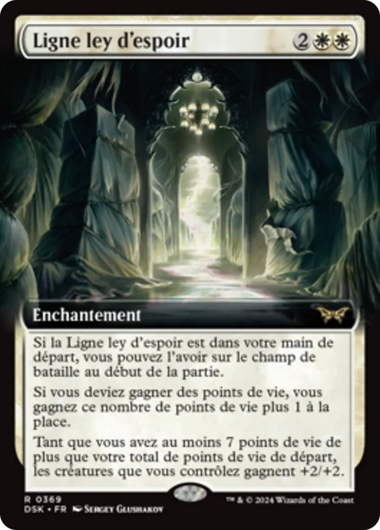 Ligne ley d'espoir — Duskmourn: House of Horror — Magic: The Gathering