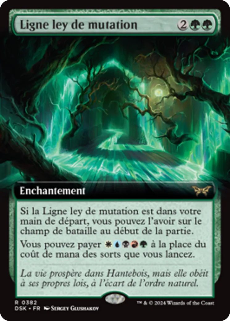 Ligne ley de mutation — Duskmourn: House of Horror — Magic: The Gathering