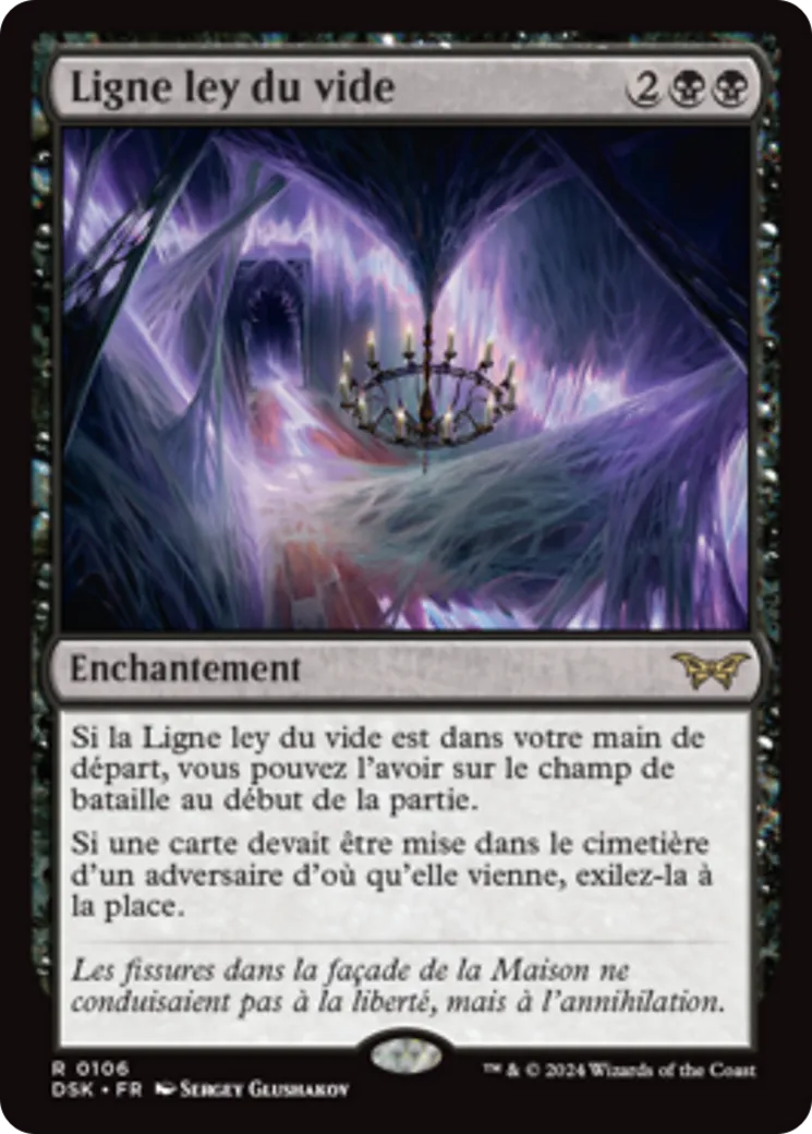 Ligne ley du vide — Duskmourn: House of Horror — Magic: The Gathering