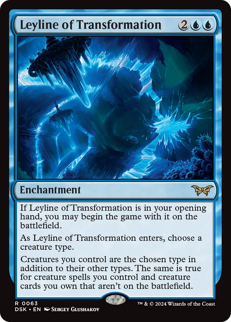 Leyline of Transformation from Duskmourn: House of Horror - Magic: The Gathering