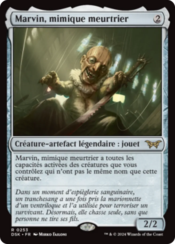 Marvin, mimique meurtrier — Duskmourn: House of Horror — Magic: The Gathering
