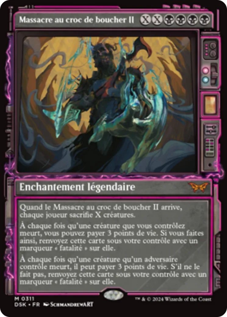 Massacre au croc de boucher II — Duskmourn: House of Horror — Magic: The Gathering