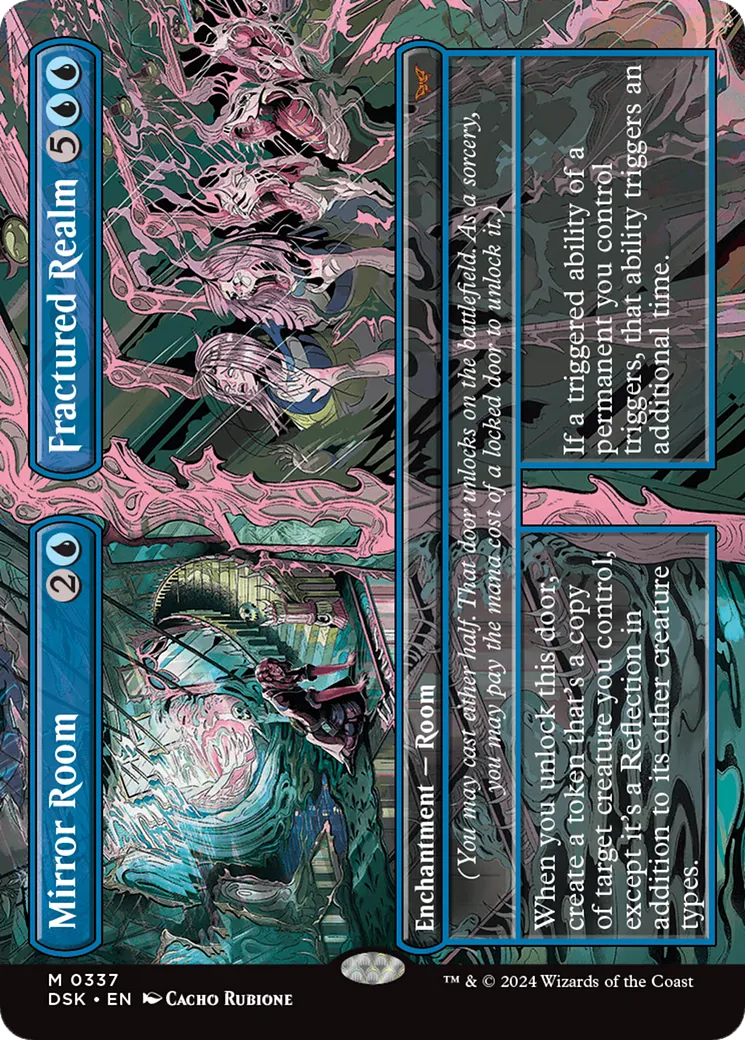 Mirror Room // Fractured Realm from Duskmourn: House of Horror - Magic: The Gathering