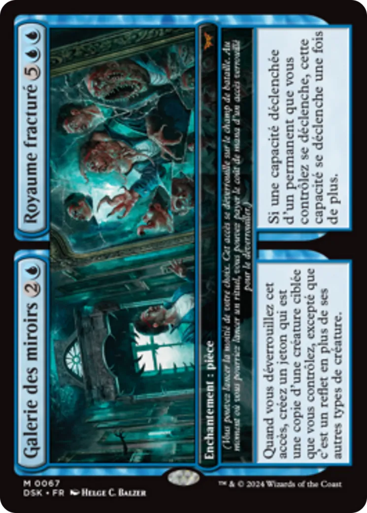 Galerie des miroirs // Royaume fracturé — Duskmourn: House of Horror — Magic: The Gathering
