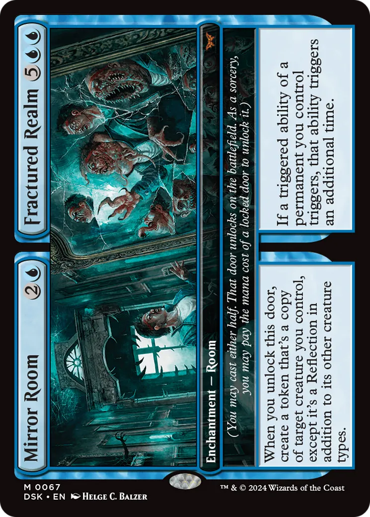 Mirror Room // Fractured Realm — Duskmourn: House of Horror — Magic: The Gathering