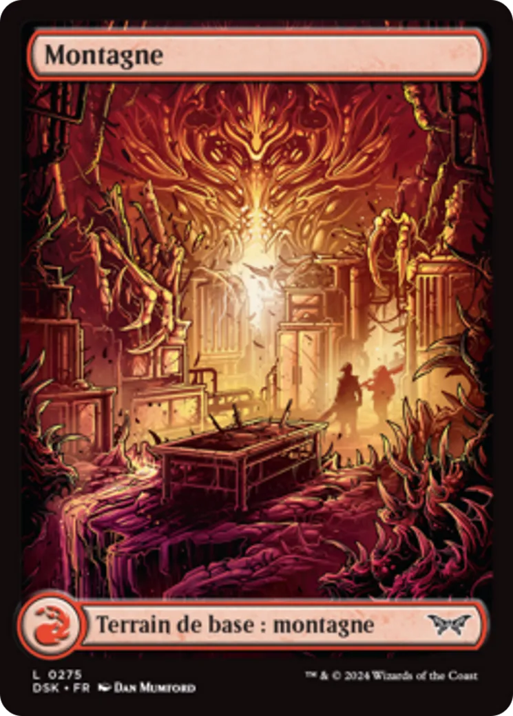 Montagne — Duskmourn: House of Horror — Magic: The Gathering