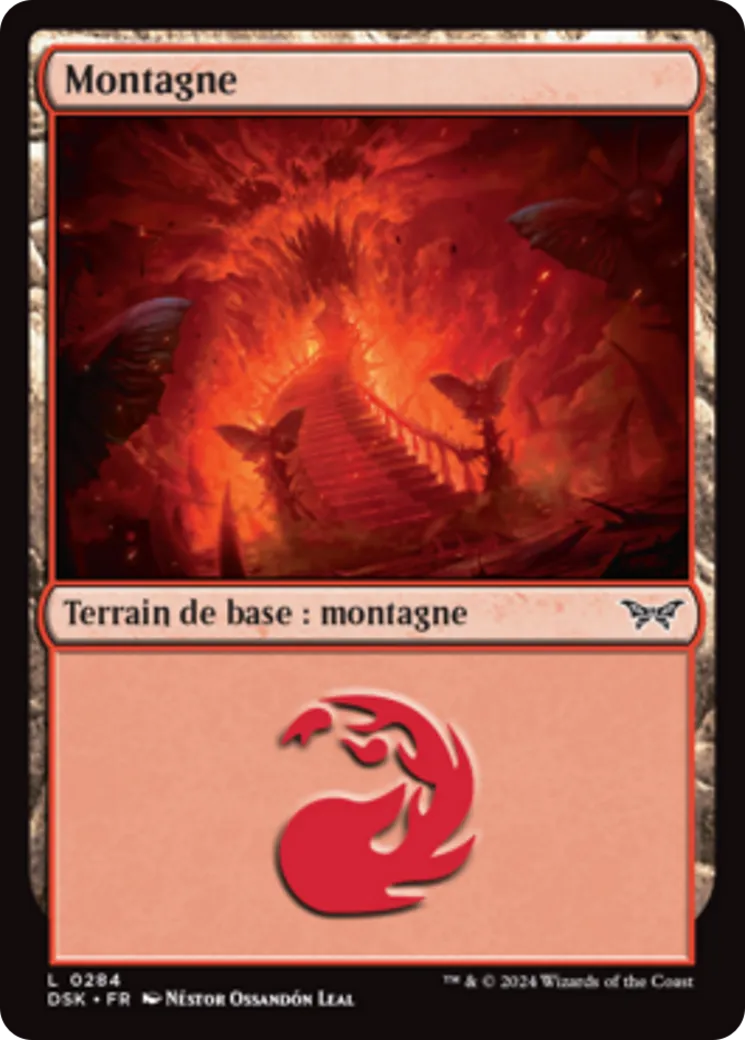 Montagne — Duskmourn: House of Horror — Magic: The Gathering