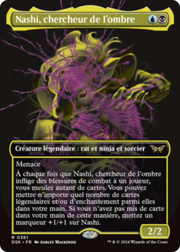 Nashi, chercheur de l'ombre — Duskmourn: House of Horror — Magic: The Gathering