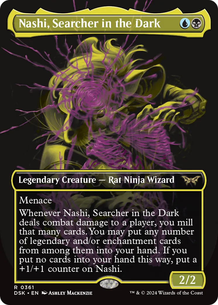 Nashi, Searcher in the Dark from Duskmourn: House of Horror - Magic: The Gathering