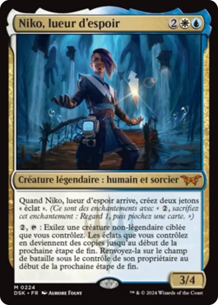 Niko, lueur d'espoir — Duskmourn: House of Horror — Magic: The Gathering