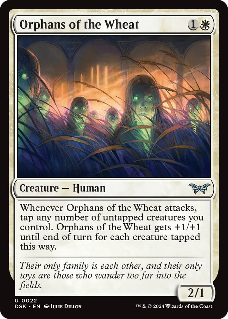 Orphans of the Wheat — Duskmourn: House of Horror — Magic: The Gathering