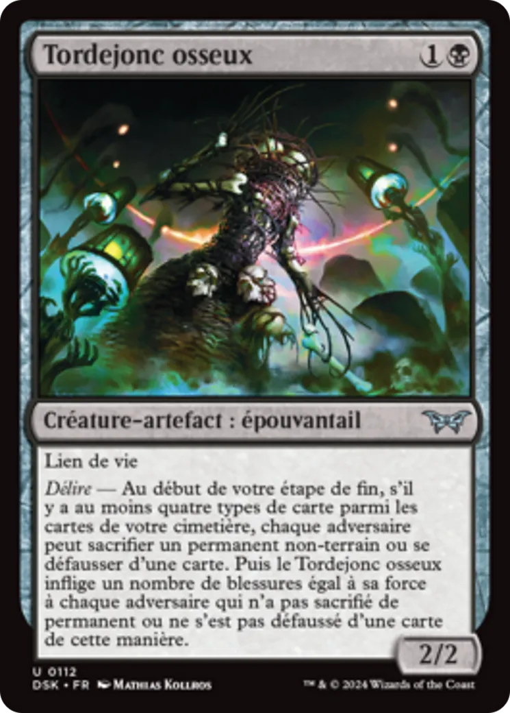 Tordejonc osseux — Duskmourn: House of Horror — Magic: The Gathering