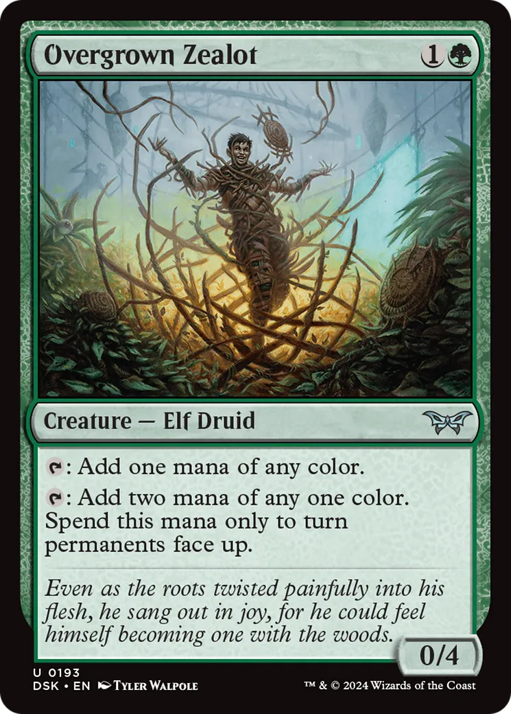 Zélateur luxuriant — Duskmourn: House of Horror — Magic: The Gathering