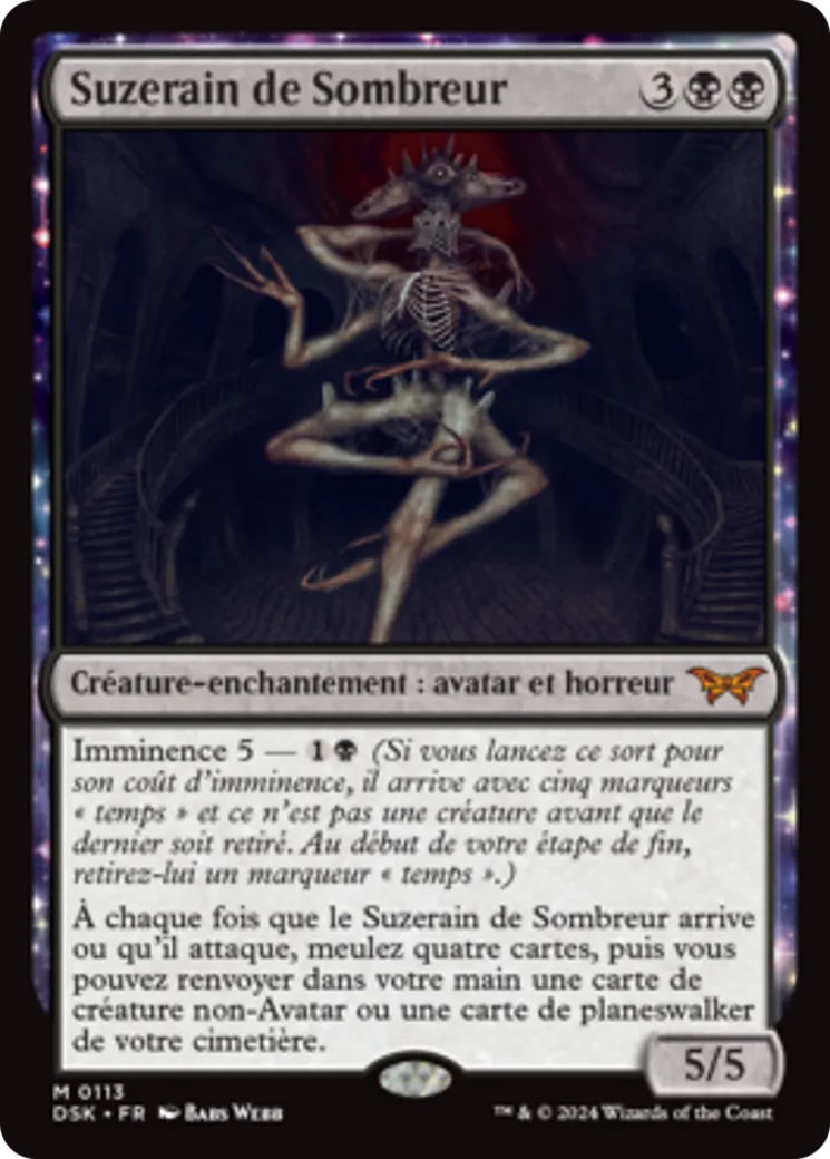 Suzerain de Sombreur from Duskmourn: House of Horror - Magic: The Gathering