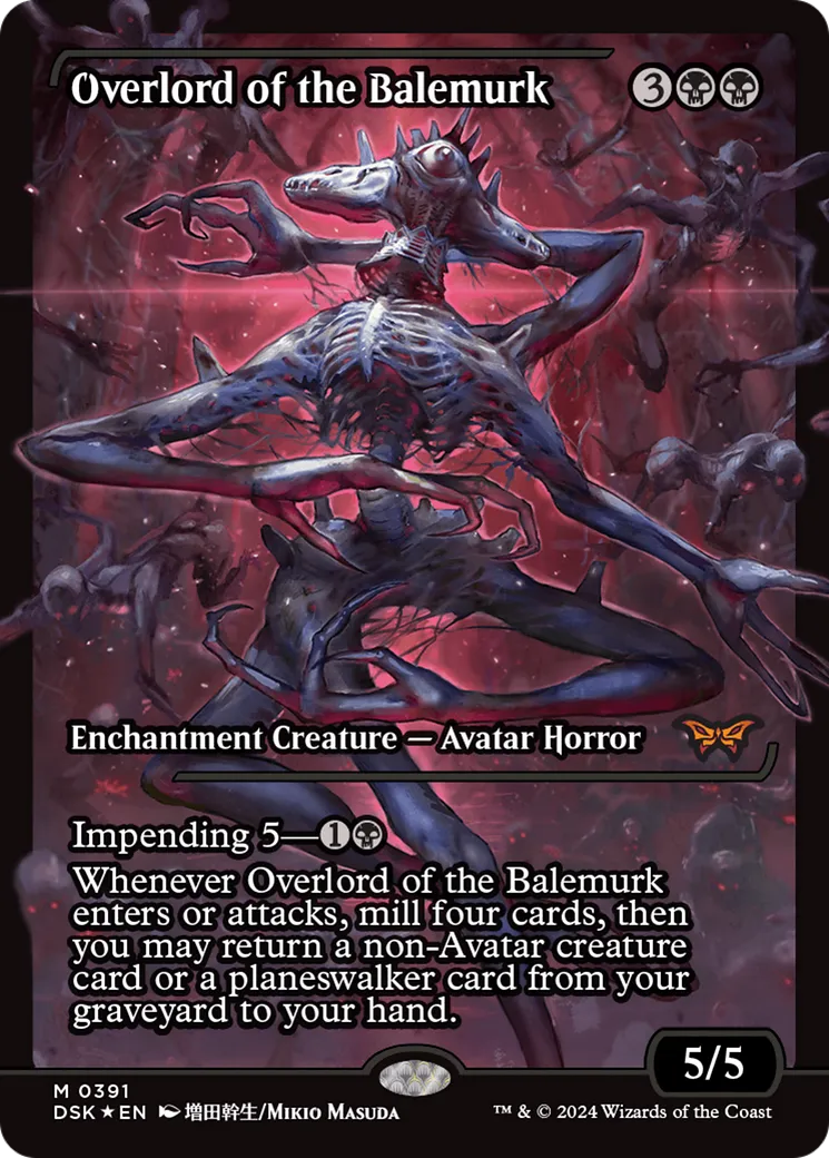 Overlord of the Balemurk — Duskmourn: House of Horror — Magic: The Gathering
