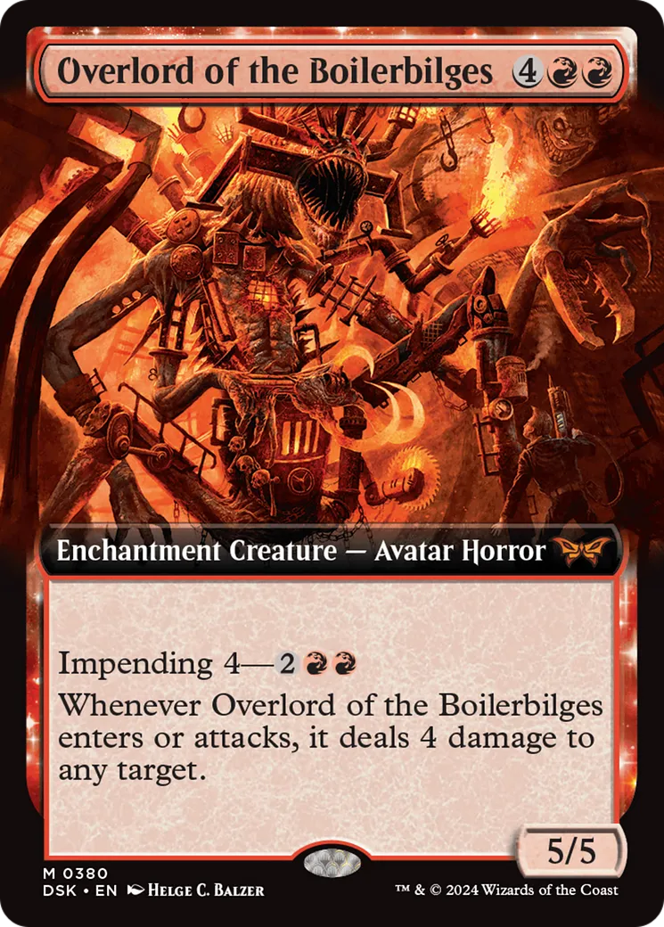 Overlord of the Boilerbilges — Duskmourn: House of Horror — Magic: The Gathering