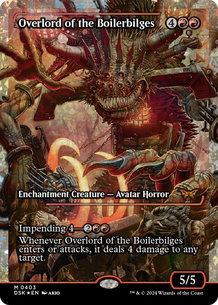 Overlord of the Boilerbilges — Duskmourn: House of Horror — Magic: The Gathering