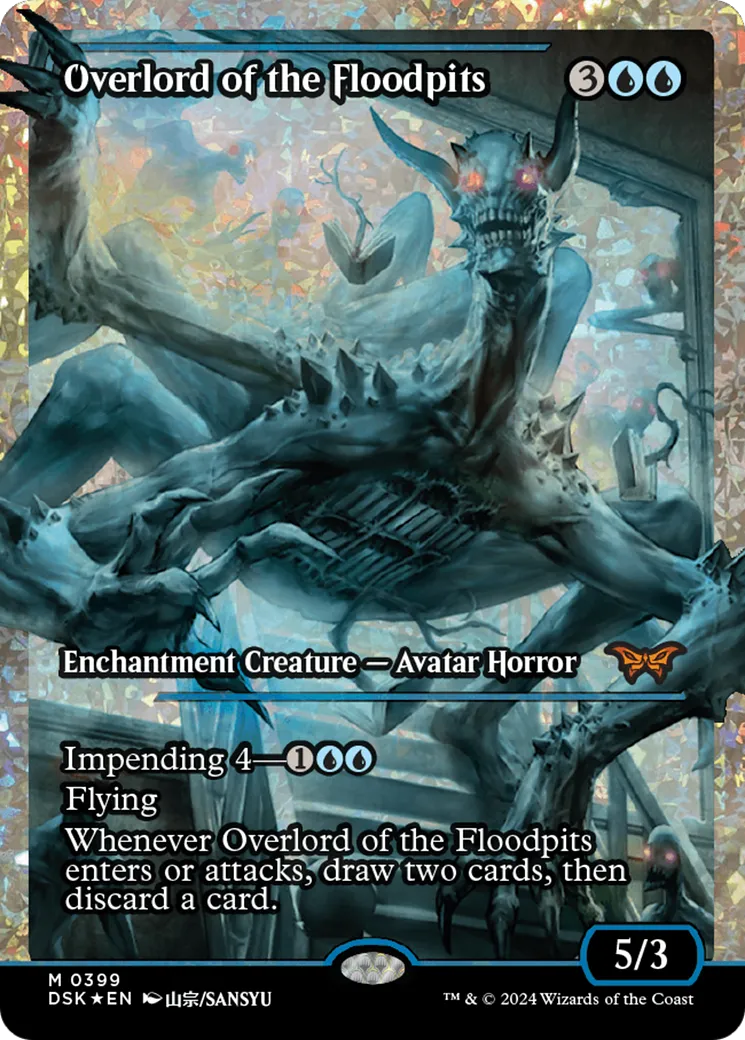 Overlord of the Floodpits — Duskmourn: House of Horror — Magic: The Gathering